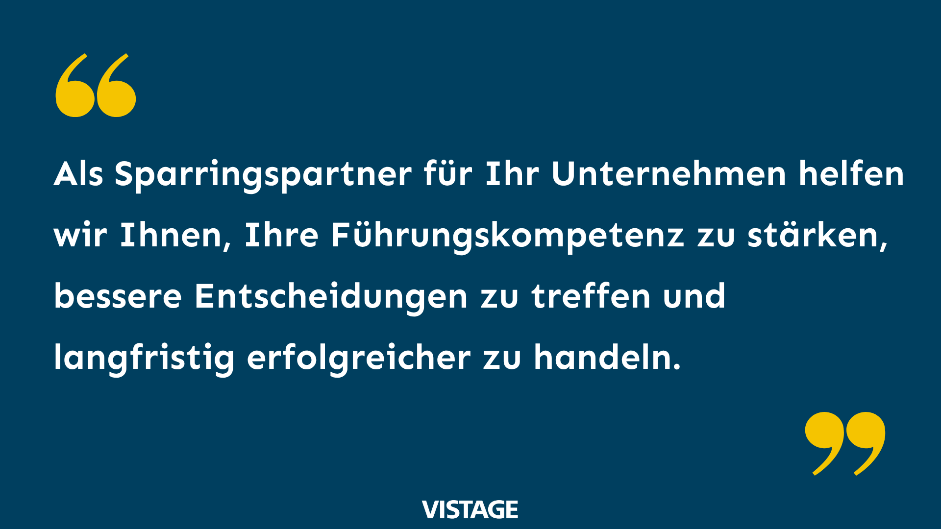 Sparringspartner für unternehmerischen Erfolg