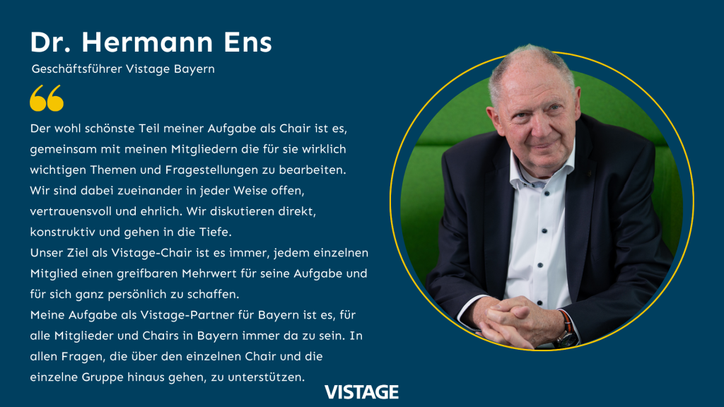 Hermann Ens über Vistage