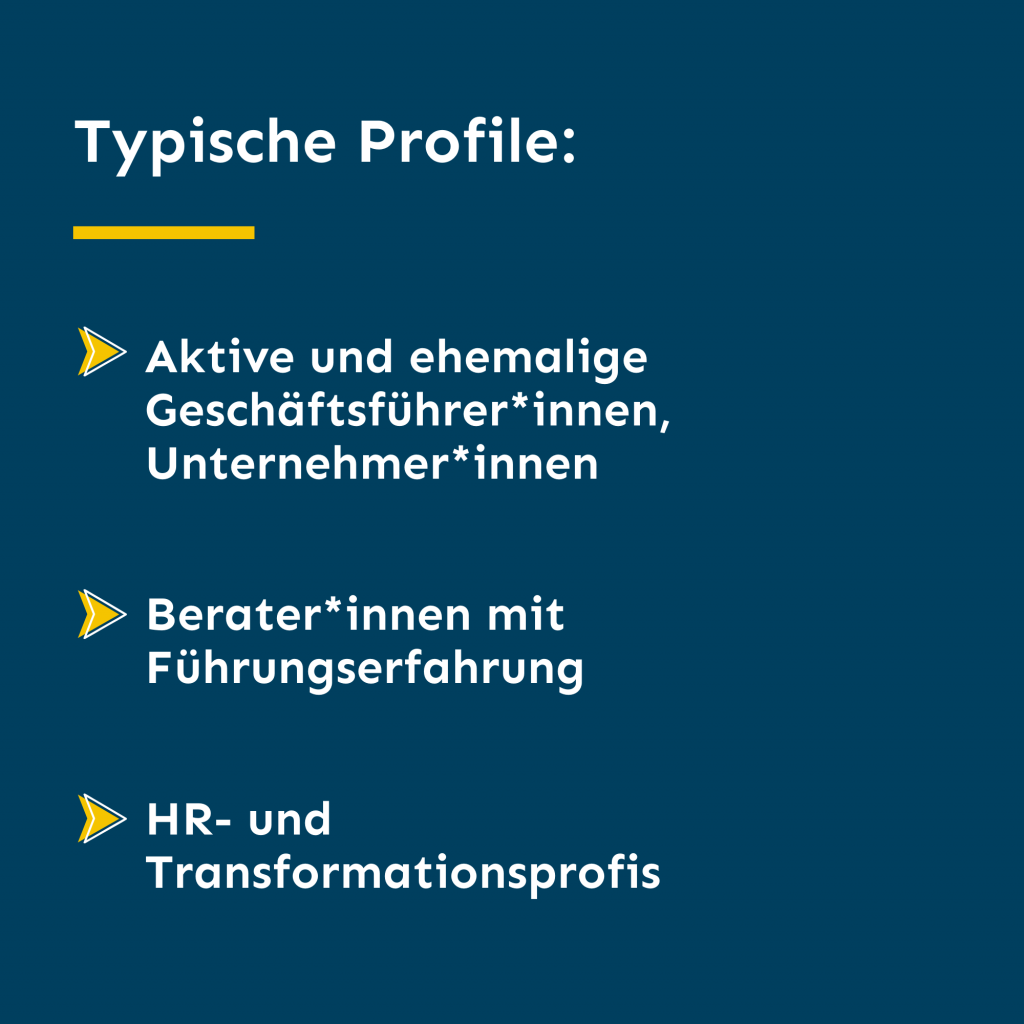 Profile für Vistage Chairs